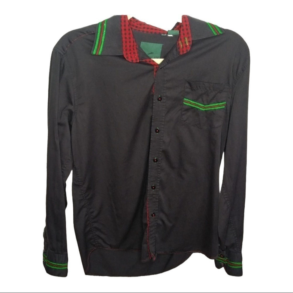 Cavalry long sleeve button up size medium